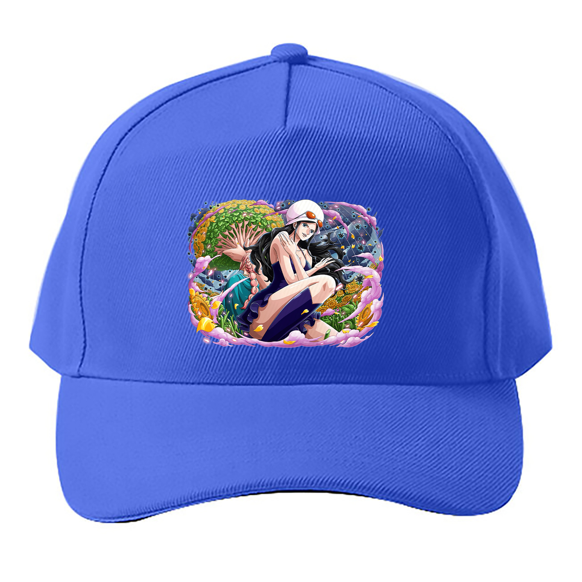 （画像用） ワンピース ニコ・ロビン ONE PIECE Nico Robin ベースボールキャップ 綿100％ 男女兼用 帽子 スポーツ